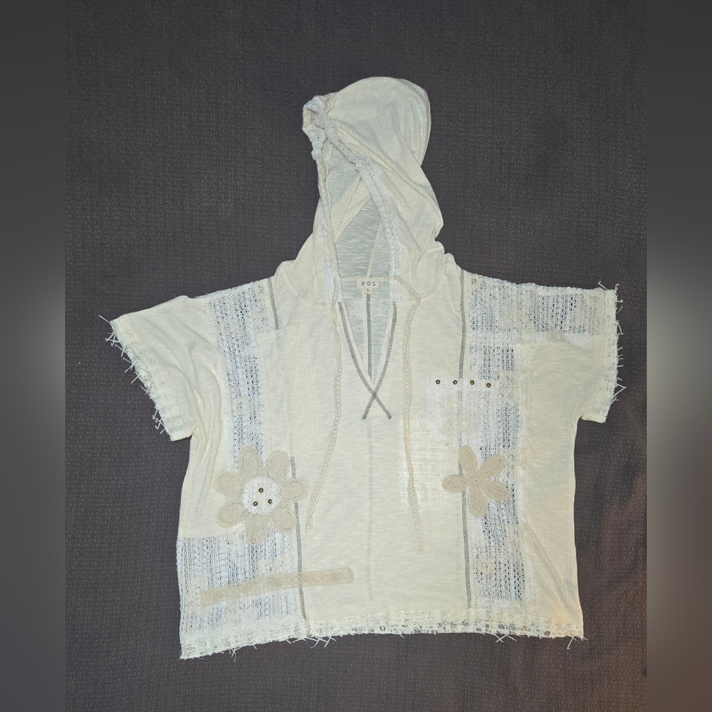 Patchwork Cream Top - Picture 2 of 7